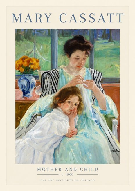 Mary Cassatt Mother and Child VII No1 - Juliste