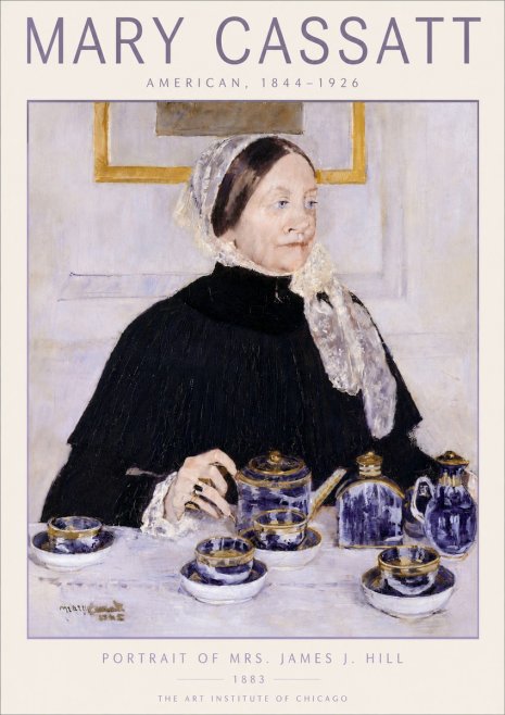Mary Cassatt Portrait of Mrs. James J. Hill No5 - Juliste