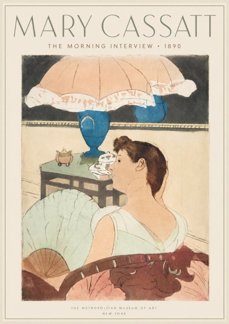 Mary Cassatt The Morning Interview No3 - Juliste