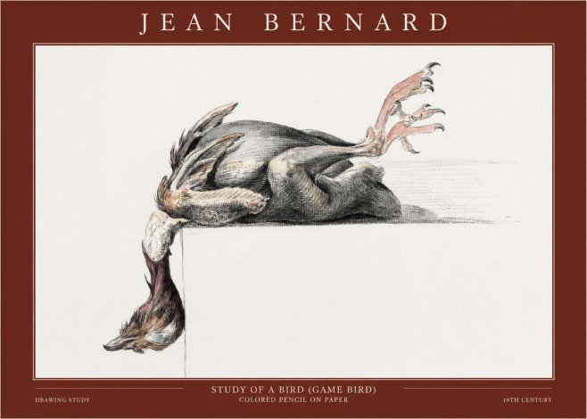 Jean Bernard Stillness No4 - Juliste