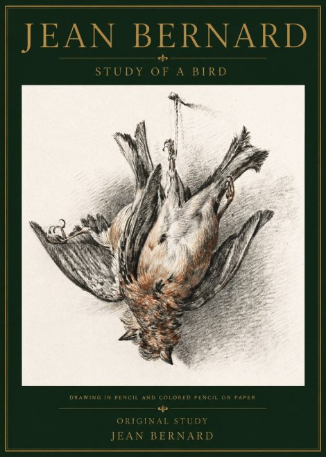 Jean Bernard Study of a Bird IV No5 - Juliste