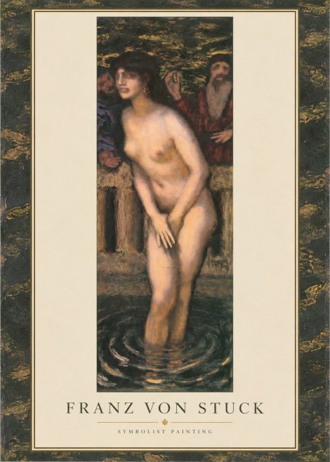 Franz von Stuck Susanna No1 - Juliste