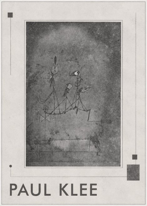 Paul Klee Group of Figures No1 - Juliste