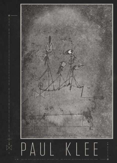 Paul Klee Group of Figures No3 - Juliste