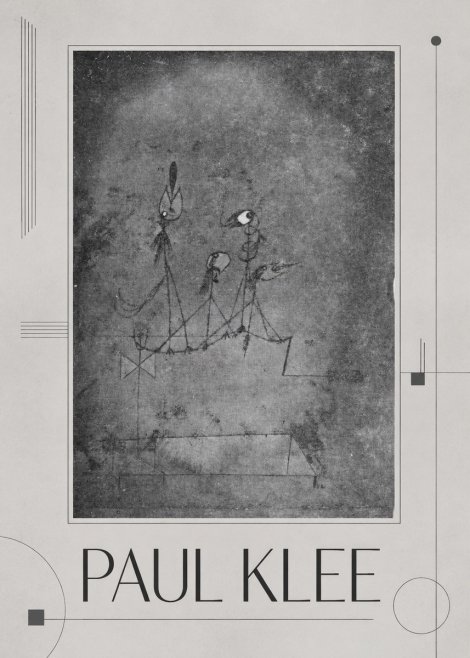 Paul Klee Group of Figures No4 - Juliste