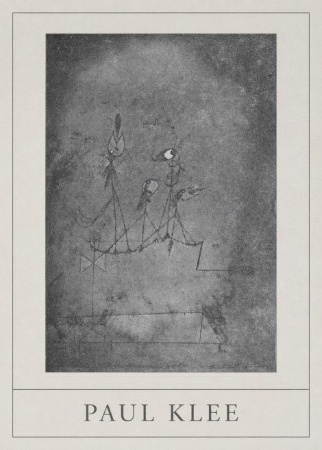 Paul Klee Group of Figures No5 - Juliste