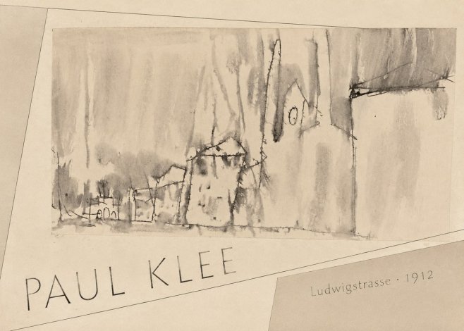 Paul Klee Ludwigstrasse No5 - Juliste