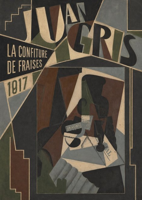 Juan Gris La Confiture De Fraises No5 - Juliste