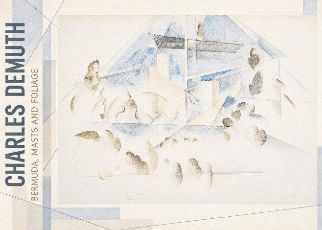 Charles Demuth Bermuda, Masts and Foliage No2 - Juliste