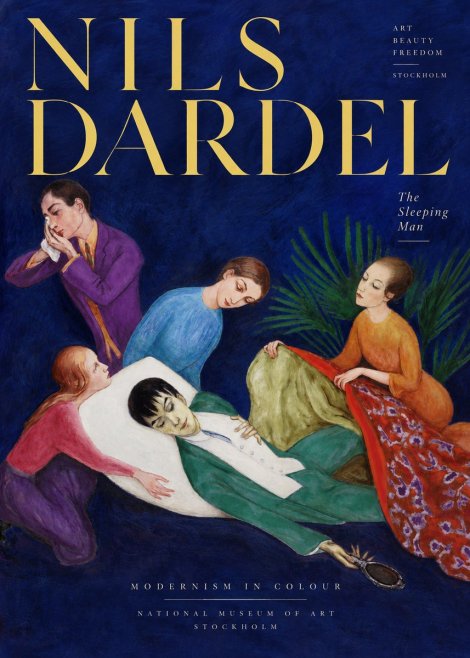 Nils Dardel The Sleeping Man No3 - Juliste