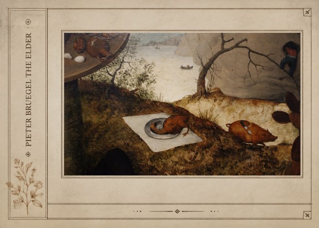 Pieter Bruegel The Pig Is Stabbed No2 - Juliste