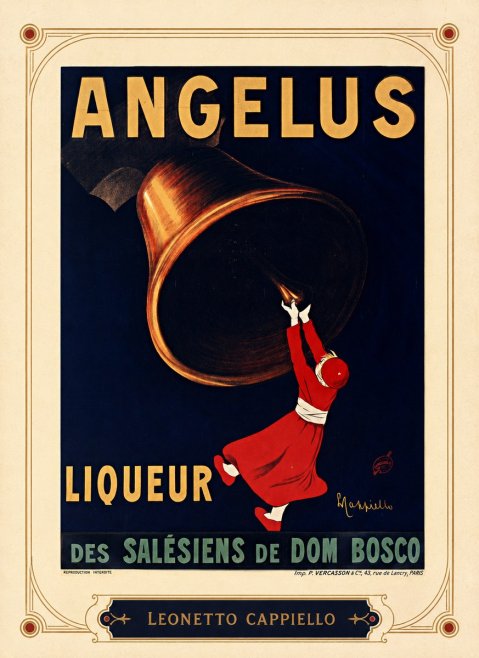 Leonetto Cappiello Angelus Liqueur No6 - Juliste