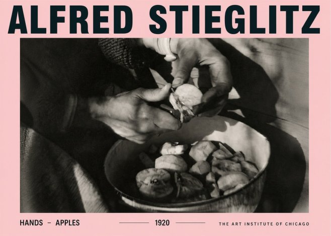 Alfred Stieglitz Hands - Apples No4 - Juliste