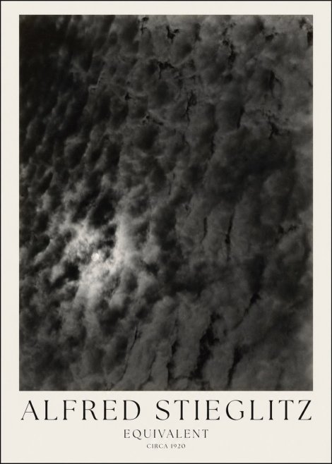 Alfred Stieglitz Equivalent II No1 - Juliste