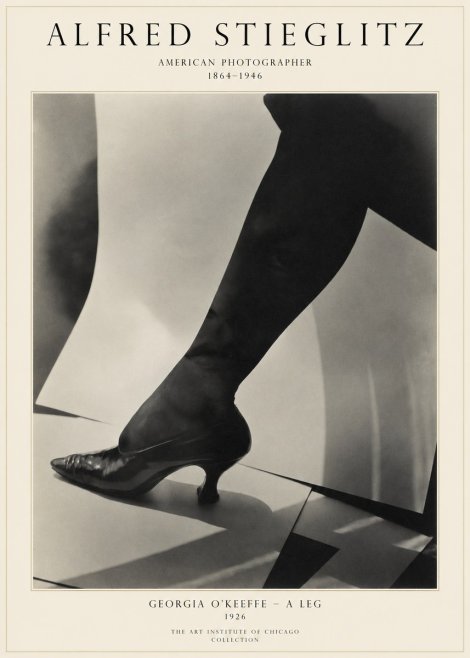 Alfred Stieglitz Georgia O'keeffe – a Leg No1 - Juliste
