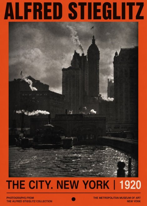 Alfred Stieglitz The City. New York No2 - Juliste
