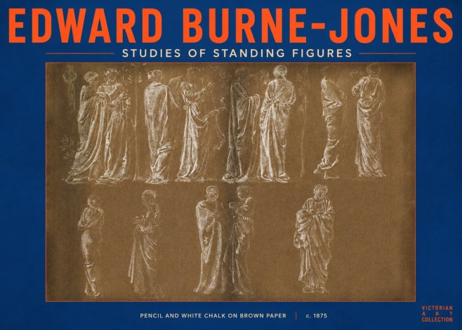 Edward Burne-Jones Studies of Standing Figures No2 - Juliste