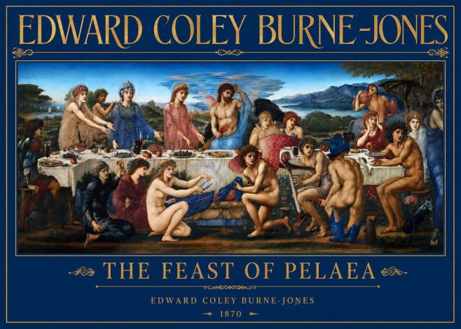 Edward Burne-Jones The Feast of Pelaea No2 - Juliste