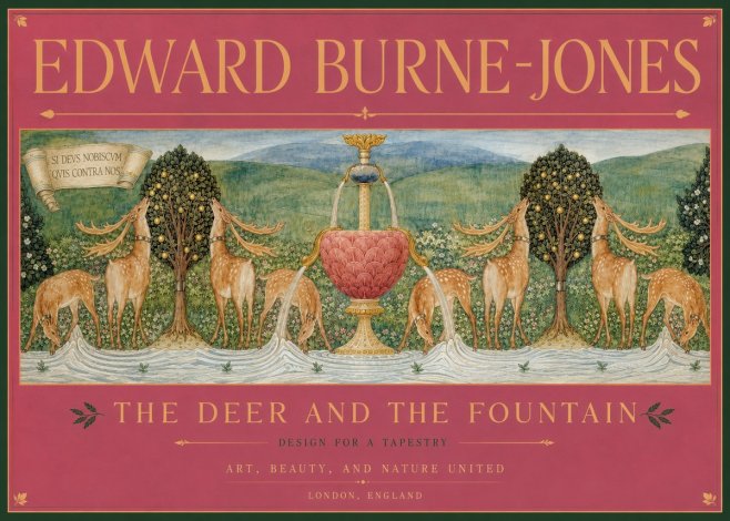 Edward Burne-Jones The Deer and the Fountain No2 - Juliste