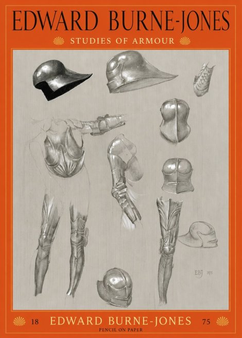 Edward Burne-Jones Studies of Armour No2 - Juliste
