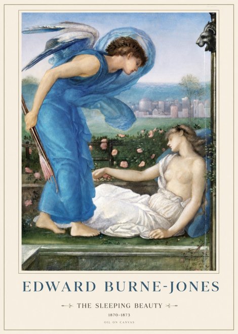 Edward Burne-Jones The Sleeping Beauty No1 - Juliste