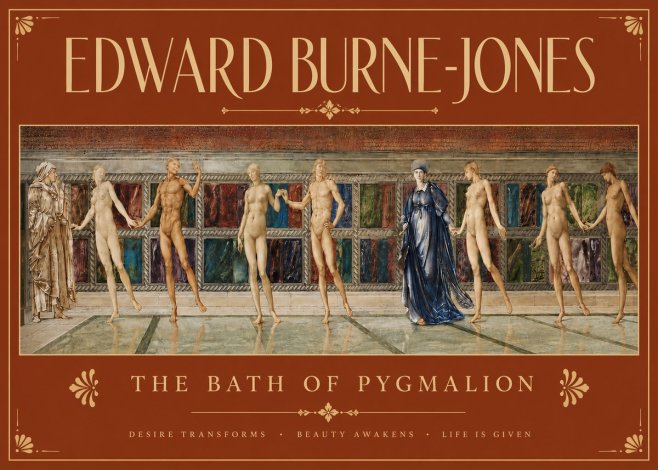 Edward Burne-Jones The Bath of Pygmalion No4 - Juliste
