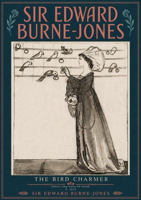 Edward Burne-Jones The Bird Charmer No4 - Juliste