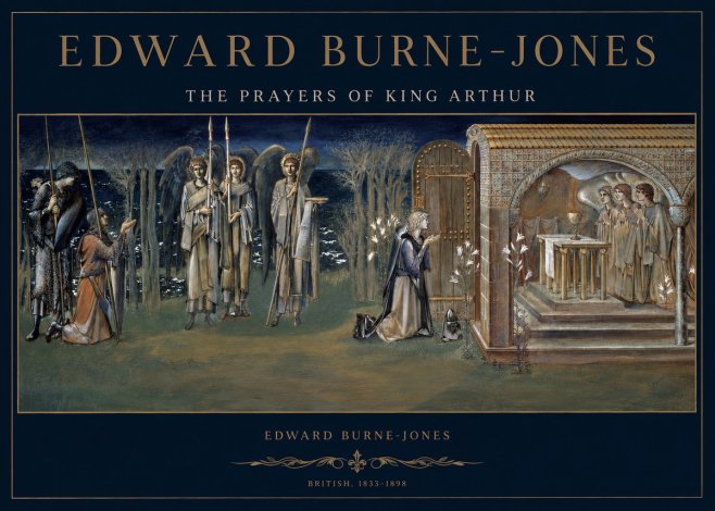 Edward Burne-Jones The Prayers of King Arthur No1 - Juliste