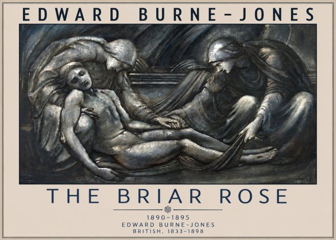 Edward Burne-Jones The Briar Rose No3 - Juliste
