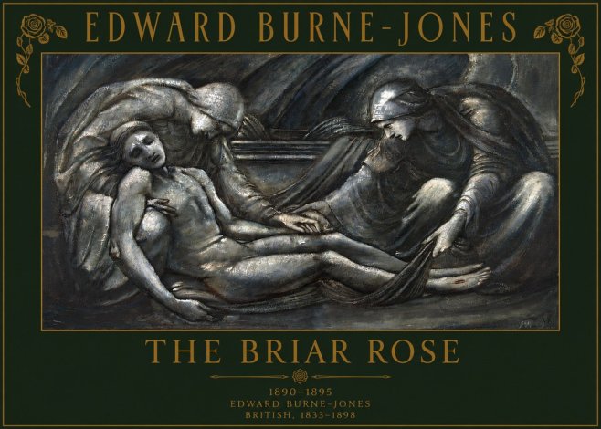 Edward Burne-Jones The Briar Rose No4 - Juliste