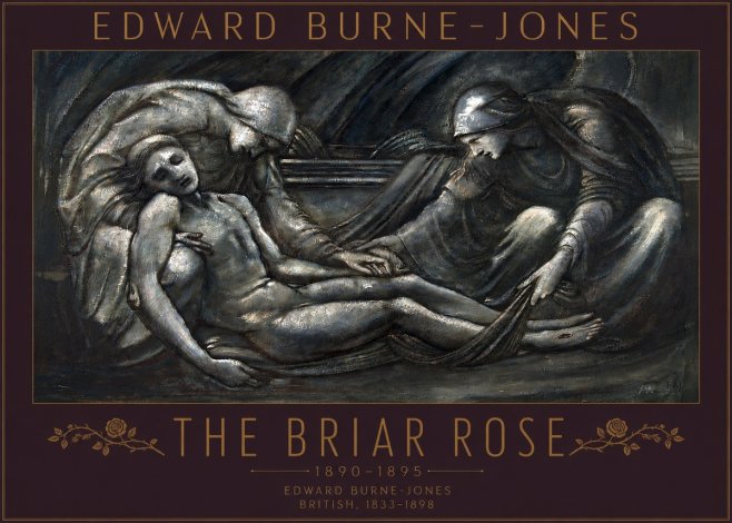 Edward Burne-Jones The Briar Rose No5 - Juliste