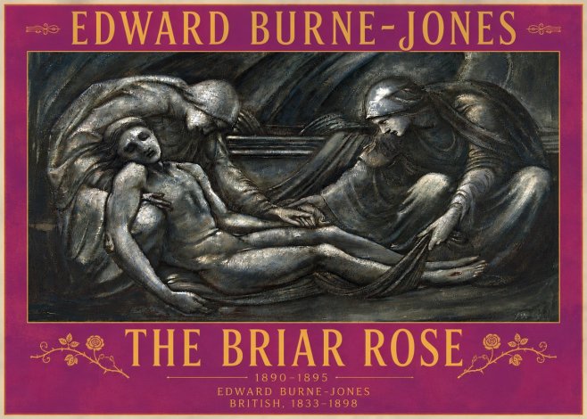 Edward Burne-Jones The Briar Rose No6 - Juliste