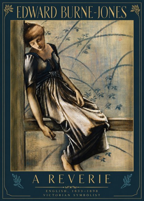 Edward Burne-Jones A Reverie No5 - Juliste