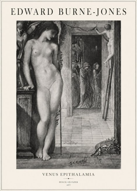 Edward Burne-Jones Venus Epithalamia No1 - Juliste