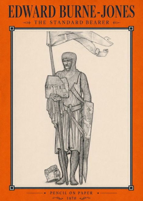 Edward Burne-Jones The Standard Bearer No2 - Juliste