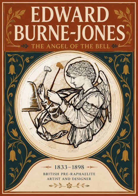 Edward Burne-Jones The Angel of the Bell No5 - Juliste