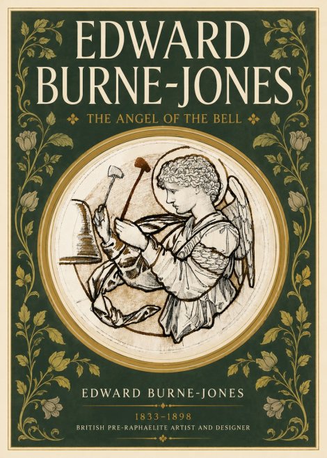 Edward Burne-Jones The Angel of the Bell No6 - Juliste