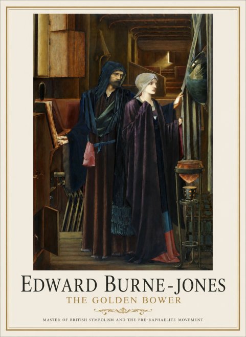 Edward Burne-Jones The Golden Bower No1 - Juliste