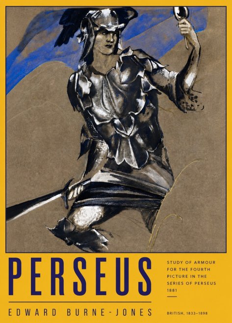 Edward Burne-Jones Perseus No3 - Juliste