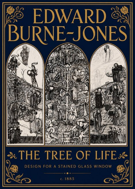 Edward Burne-Jones The Tree of Life No5 - Juliste