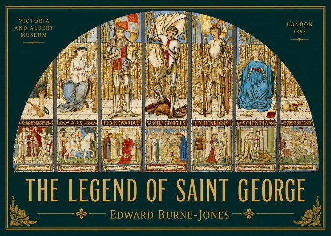 Edward Burne-Jones The Legend of Saint George No2 - Juliste