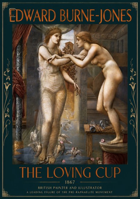 Edward Burne-Jones The Loving Cup No5 - Juliste