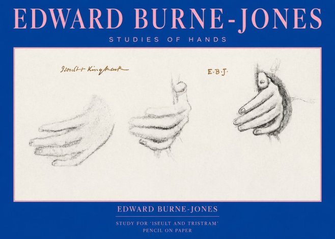 Edward Burne-Jones Study for 'Iseult and Tristram' No2 - Juliste