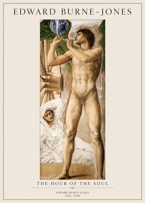 Edward Burne-Jones The Hour of the Soul No1 - Juliste