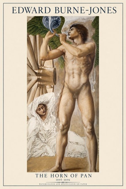 Edward Burne-Jones The Hour of the Soul No2 - Juliste