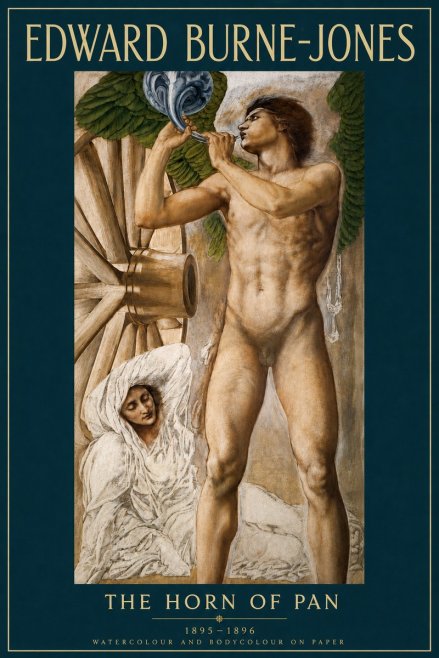 Edward Burne-Jones The Hour of the Soul No4 - Juliste