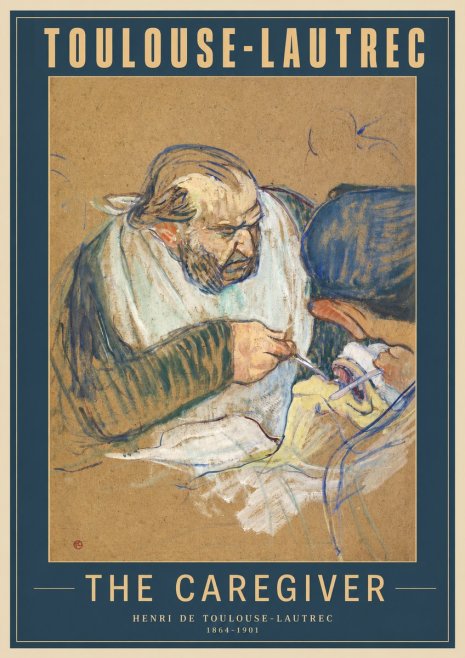 Toulouse-Lautrec The Caregiver No2 - Juliste