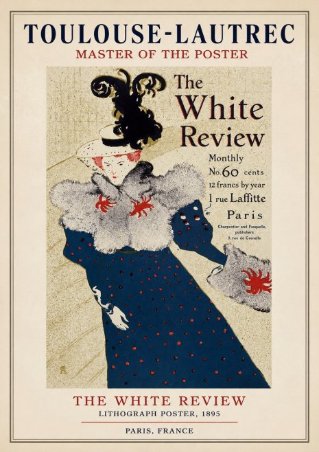 Toulouse-Lautrec The White Review No1 - Juliste
