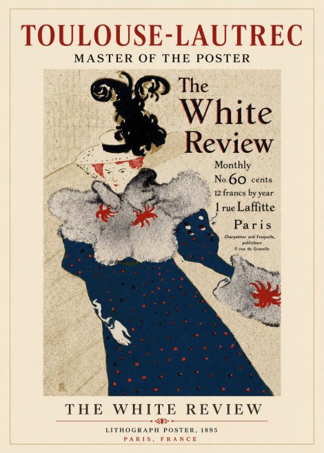Toulouse-Lautrec The White Review No3 - Juliste
