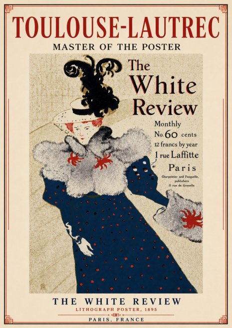 Toulouse-Lautrec The White Review No4 - Juliste